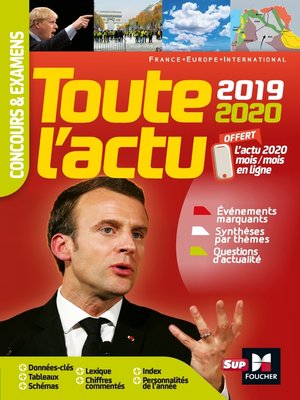 cover image of Toute l'actu 2019--Concours & examens--Sujets et chiffres clefs de l'actualité 2020